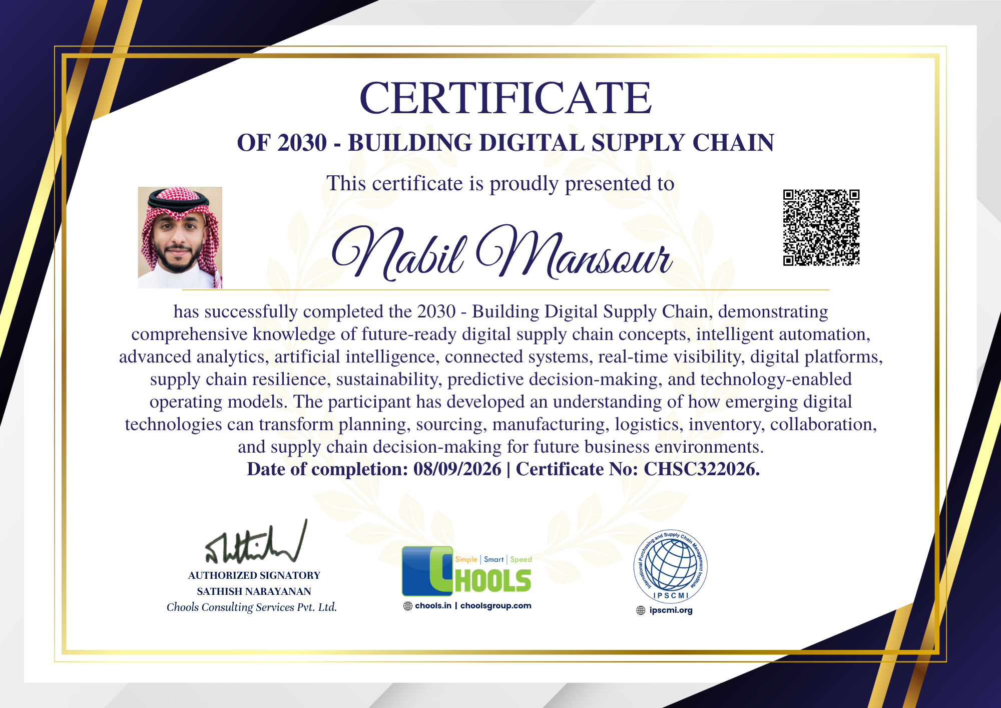 Emerging Business Program Certificate